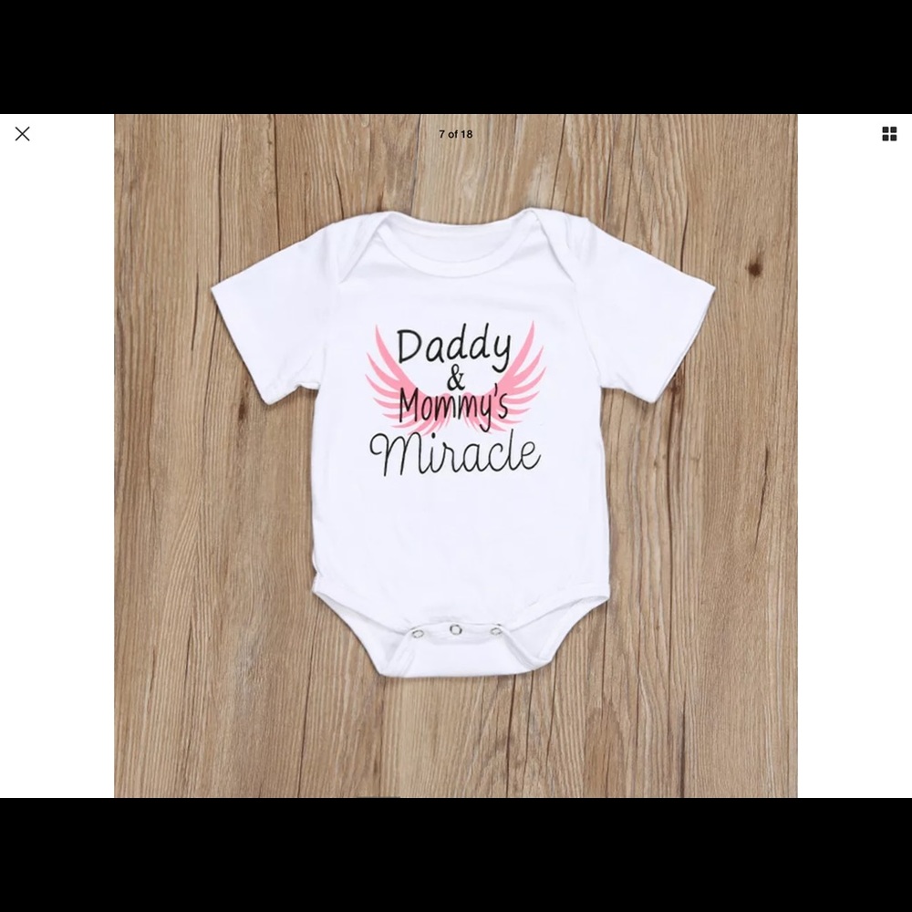 2for10 NWT sweet little onesie